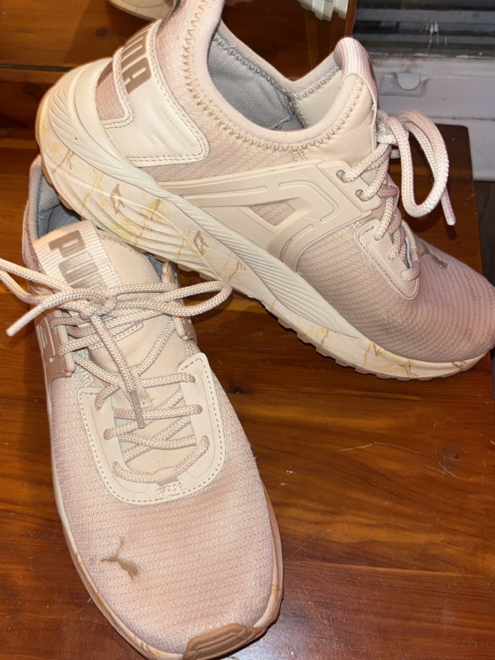 Puma Women’s Cream Tan Athletic Sneakers